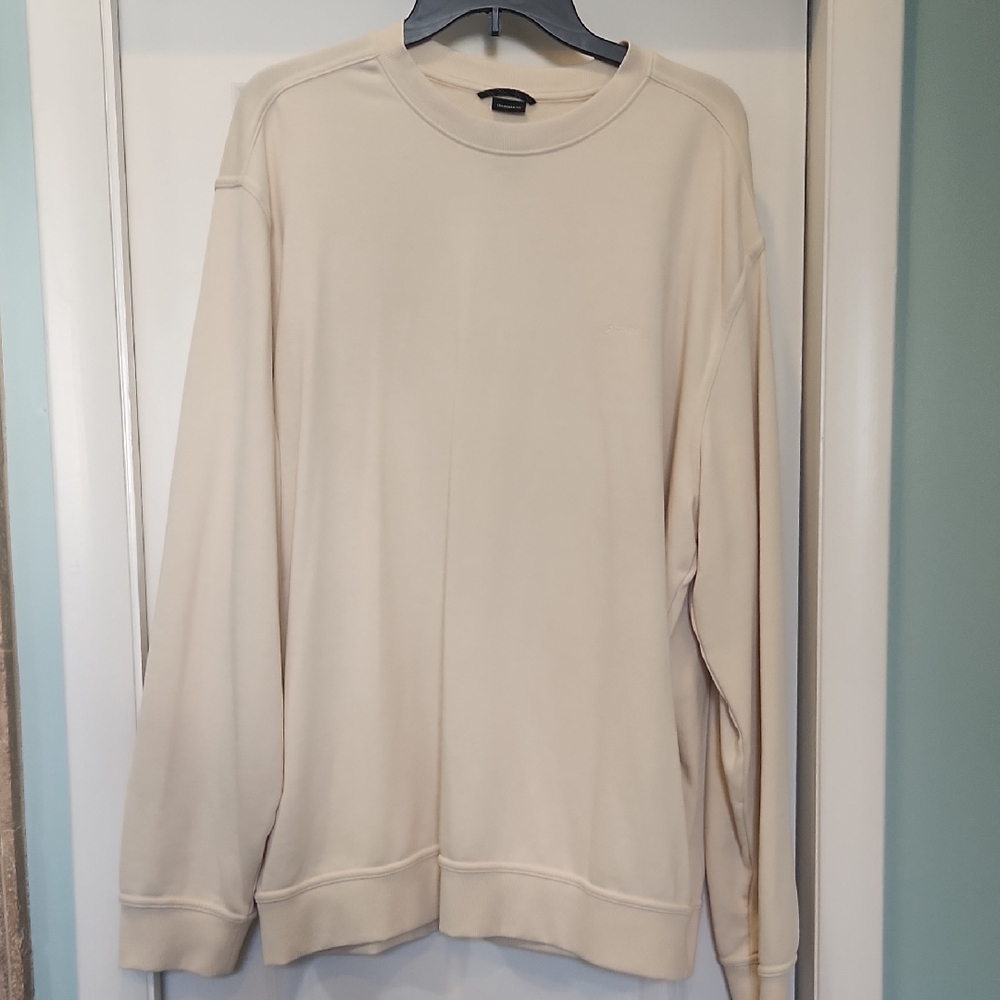 Prana Men's Beige Crewneck Sweatshirt